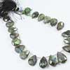 Natural Blue Flash Labradorite Faceted Pear Drop Beads Strand You will get 5 pair and Size 15mm to 21 mm approx.